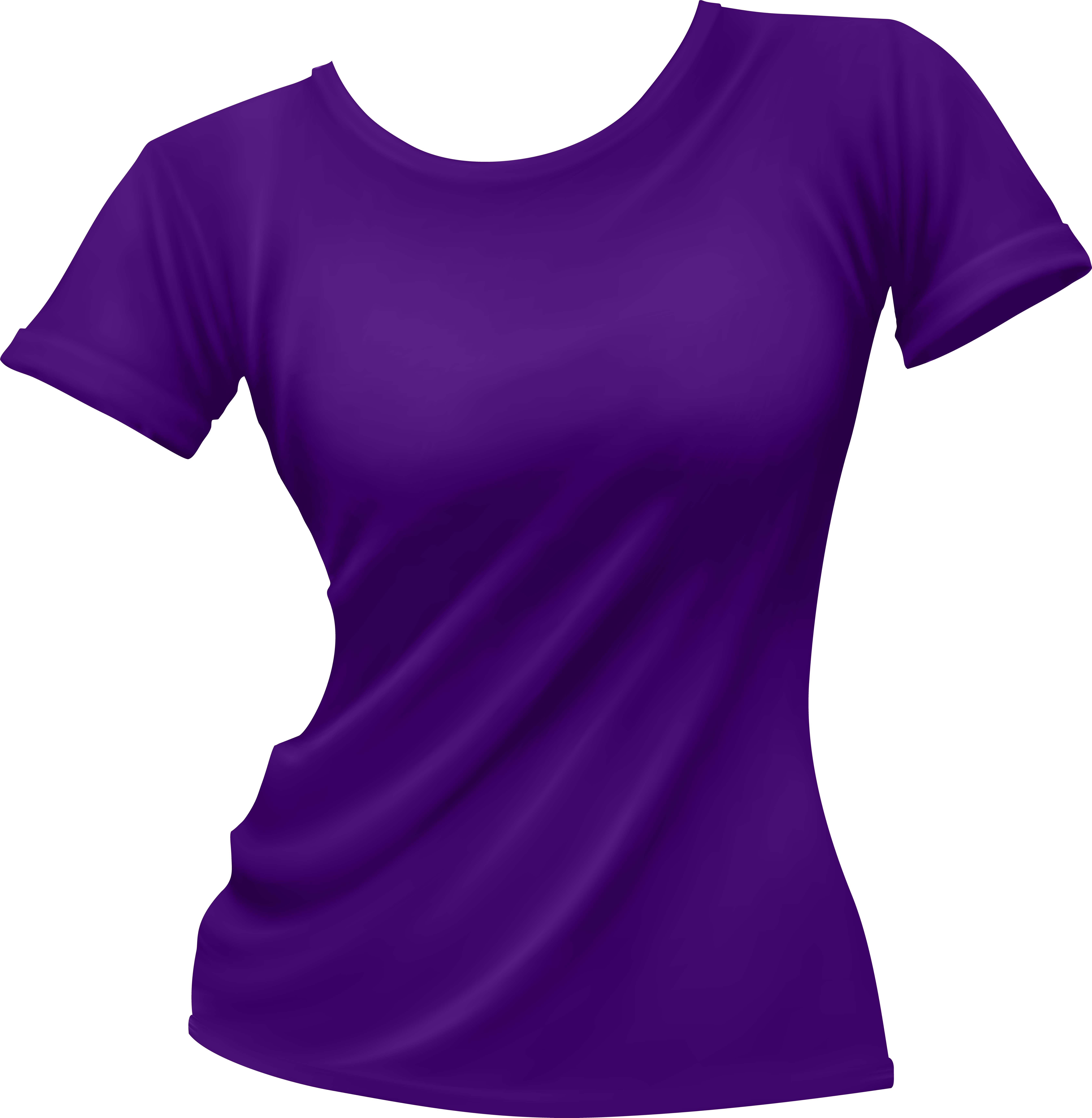 Shirt At Getdrawings Com Free For Personal - Black T Shirt Lady Png Clipart (6839x7000), Png Download