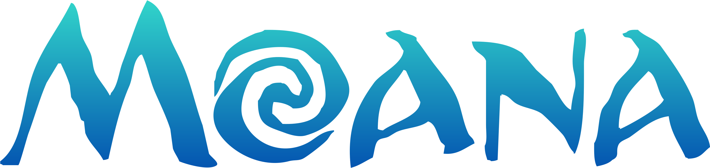 Classy Ideas Moana Clipart - Moana Logo Png Transparent Png (3000x739), Png Download