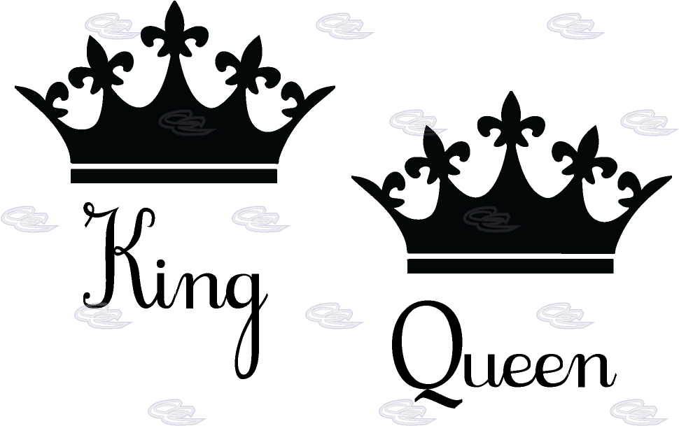 Homecoming Clipart Homecoming Royalty - King And Queen Crown Clipart - Png Download (1013x697), Png Download