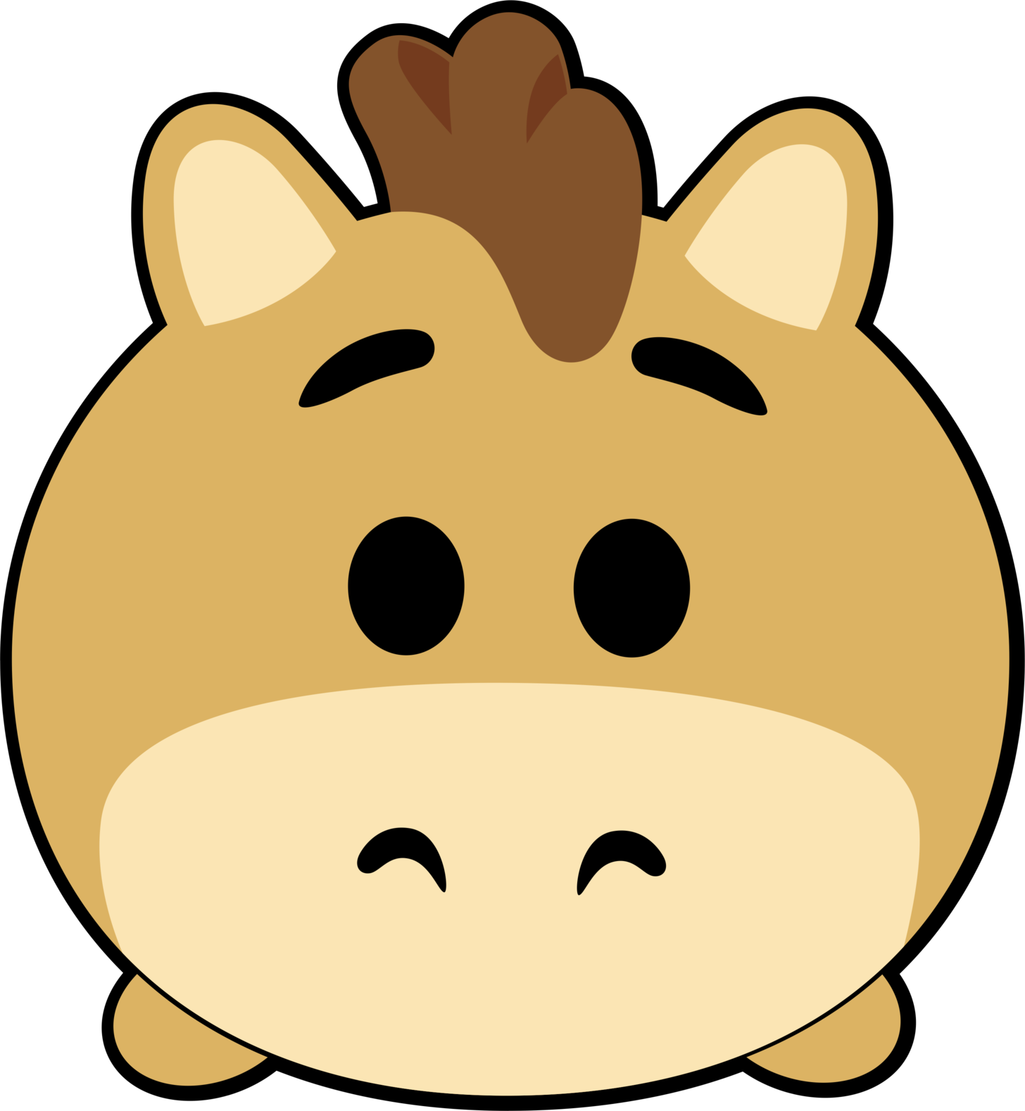 Disney Tsum Tsum Png 46 Paw Patrol Badges Paw Patrol - Disney Tsum Tsum Png Clipart (1456x1578), Png Download