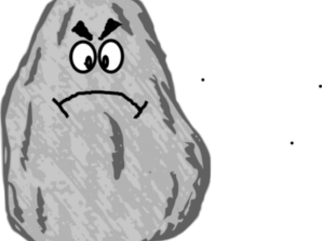 Rock Clipart Angry - Rock Clip Art Free - Png Download (640x480), Png Download