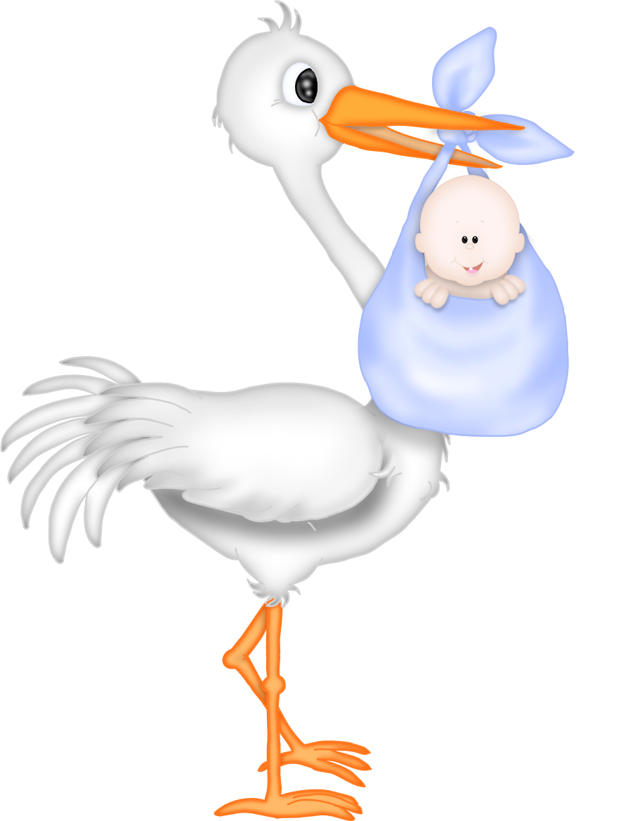 Does Your Have The Baby Shower Scratch - Baby Shower Stork Clipart (914x1169), Png Download