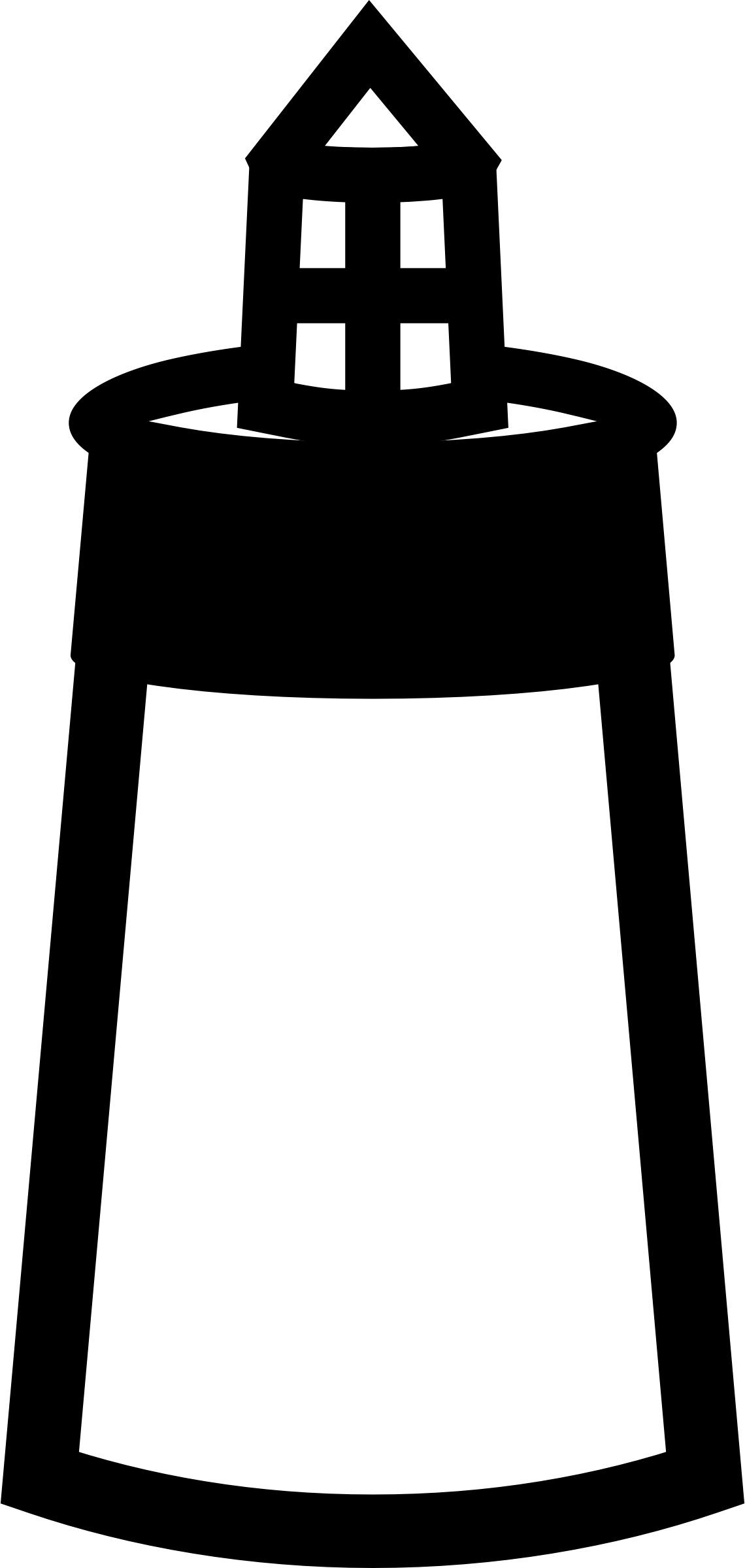 Lighthouse 1 Clipart (425x900), Png Download