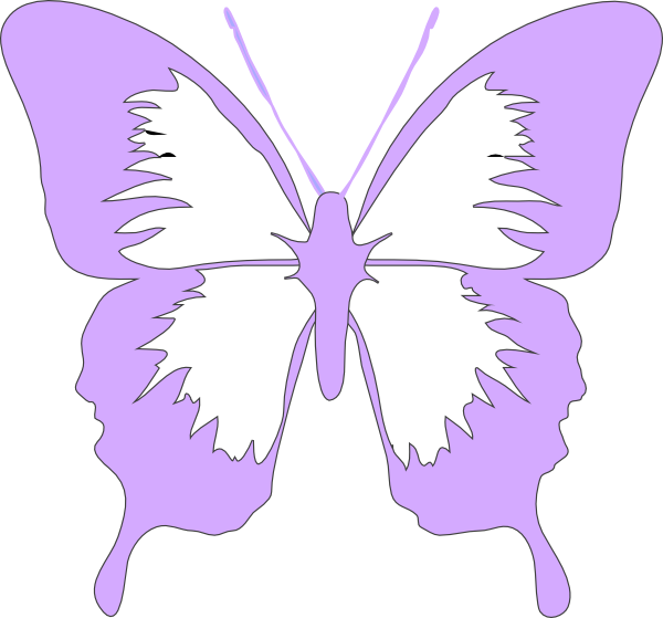 Jpg Download Light Clip Art At - Butterfly Clip Art - Png Download (600x559), Png Download