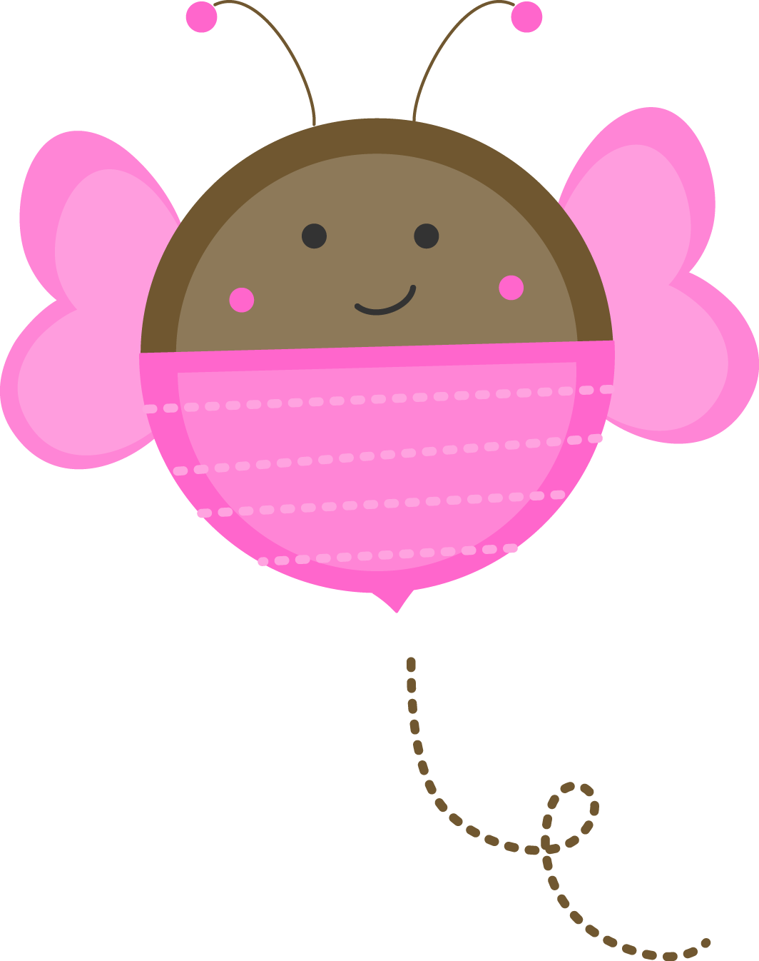 Butterfly Clip Art, Bumble Bees, Paper Birds, Bugs - Abejas Kawaii Png Transparent Png (1064x1346), Png Download