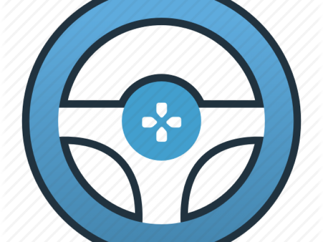 Racer Clipart Racing Steering Wheel - Circle - Png Download (640x480), Png Download