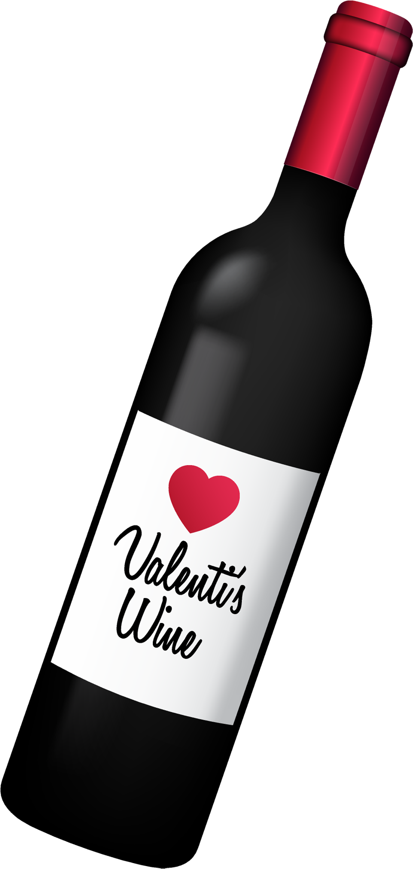 Late Check-out Until - Wine Bottle Clipart (956x1772), Png Download