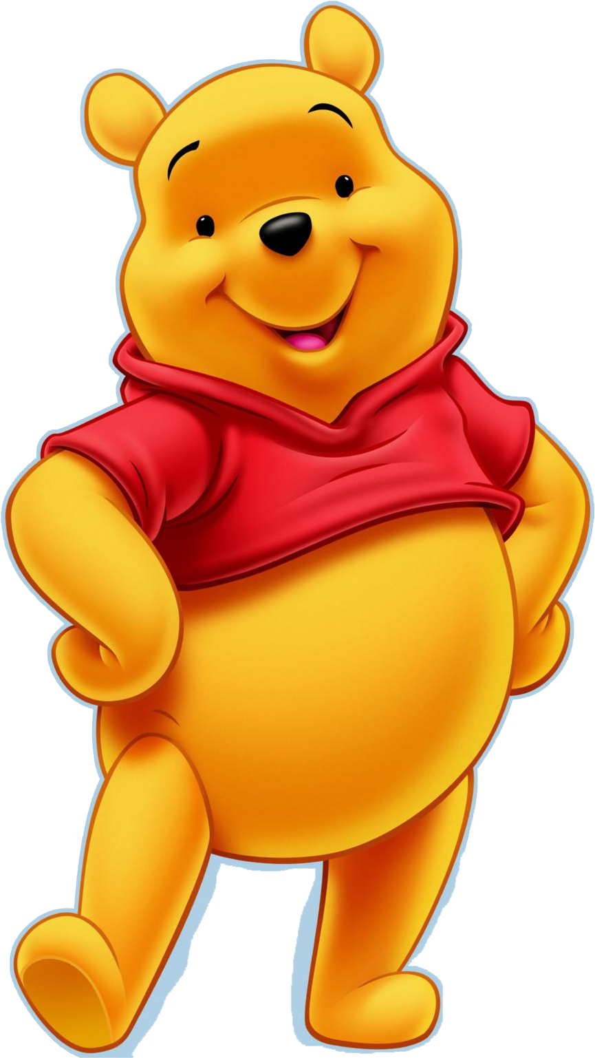 Winnie The Pooh Png File - Winnie The Pooh Clipart (865x1537), Png Download