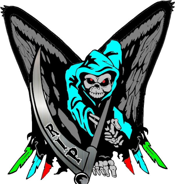 Welcome To The Ham-zone, - Red Grim Reaper Clipart (956x634), Png Download