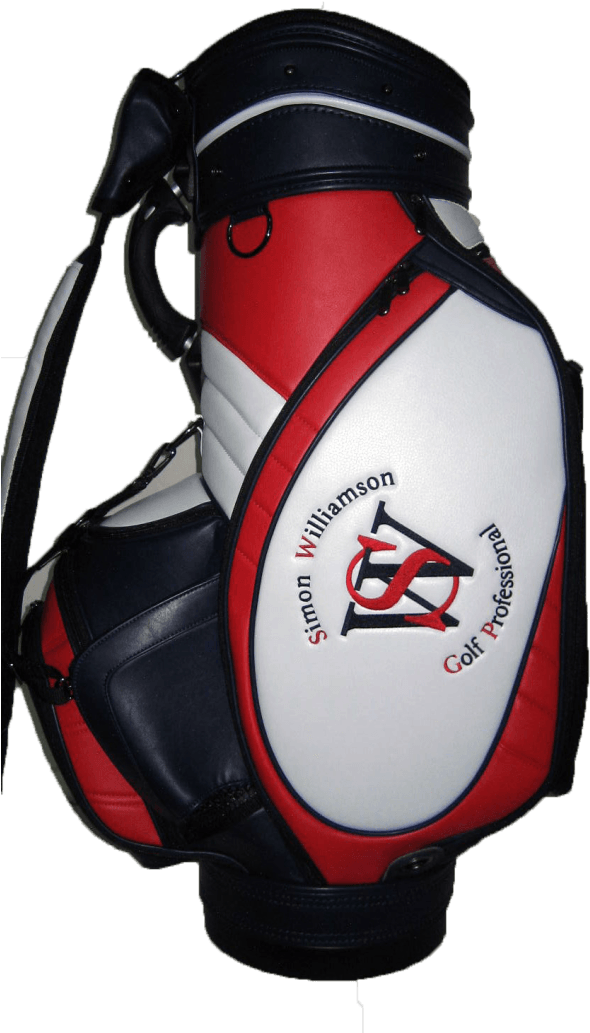 Slide Title - Golf Bag Clipart (640x1071), Png Download