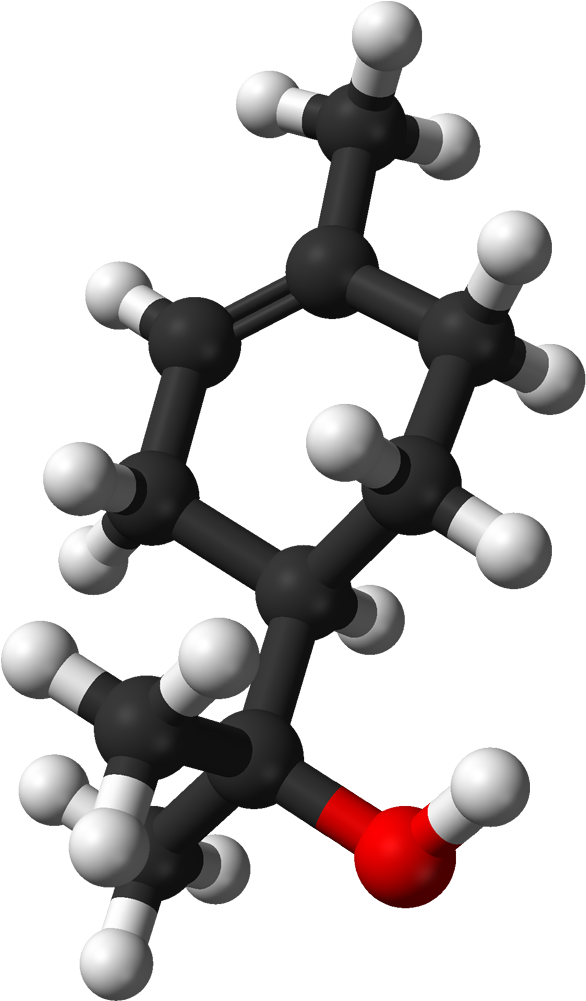 Alpha Terpineol 3d Balls - Alpha Terpineol Clipart (690x1100), Png Download