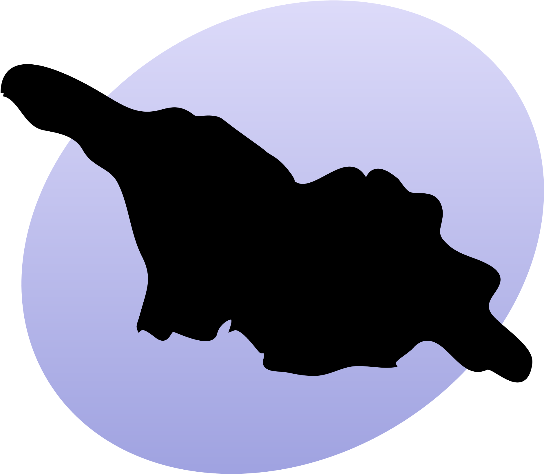 Clip Black And White Library File P Wikimedia Commons - Silhouette - Png Download (2000x1800), Png Download