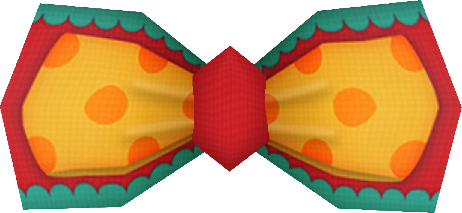 Image Crazy Bowtie Png Toontown Rewritten Wiki Ⓒ - Pattern Clipart (1536x710), Png Download
