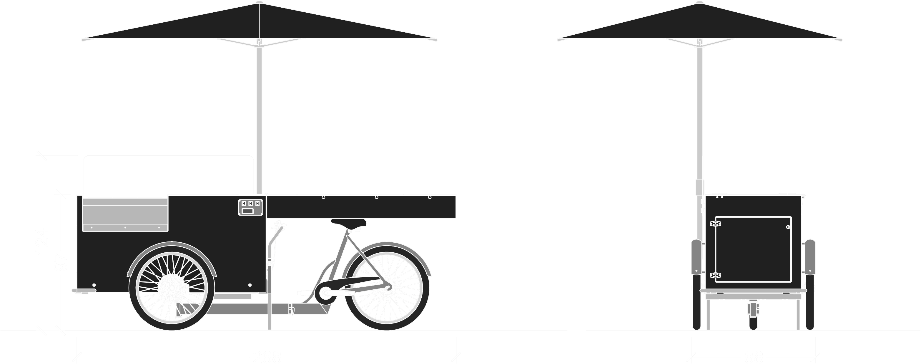 Datasheets For All Cooking Appliances Can Be Found - Cart Clipart (3259x1328), Png Download