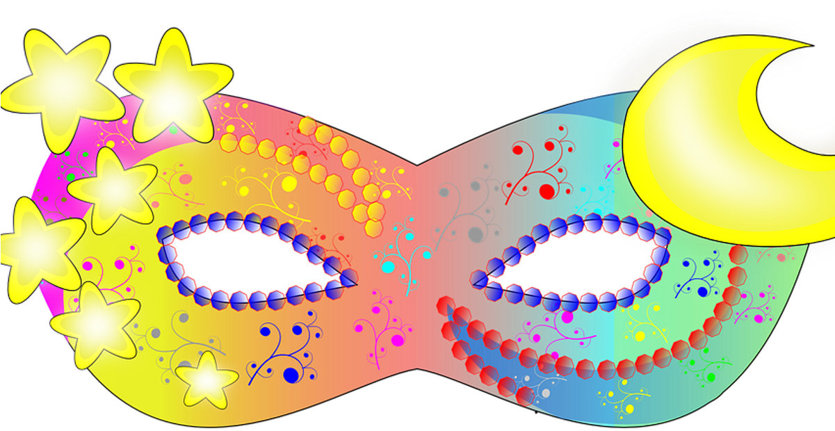 24 - Masquerade Party Mask Clipart Hd - Png Download (1200x676), Png Download