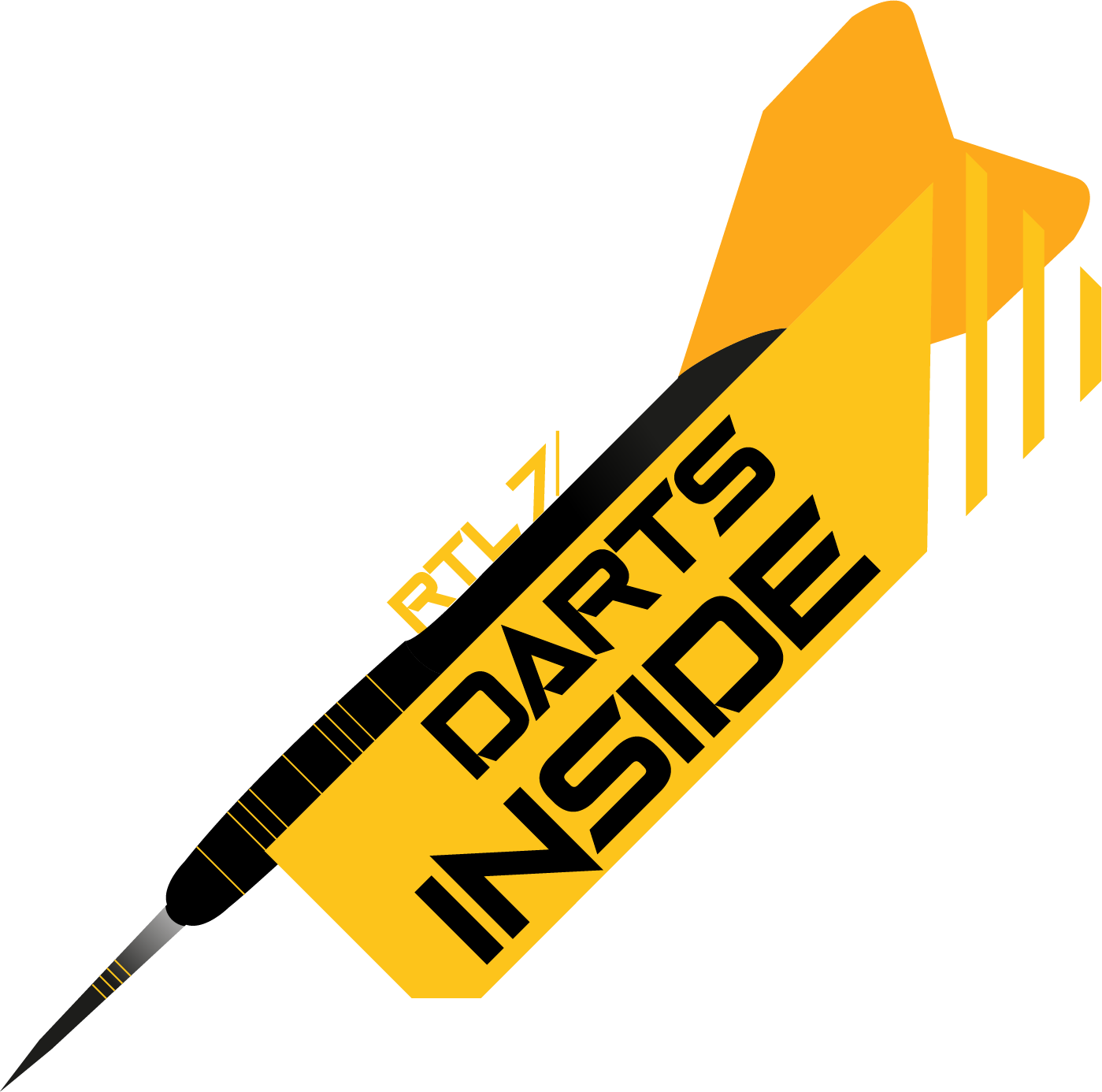 Rtl7 Darts Inside Logo - Airplane Clipart (1399x1386), Png Download