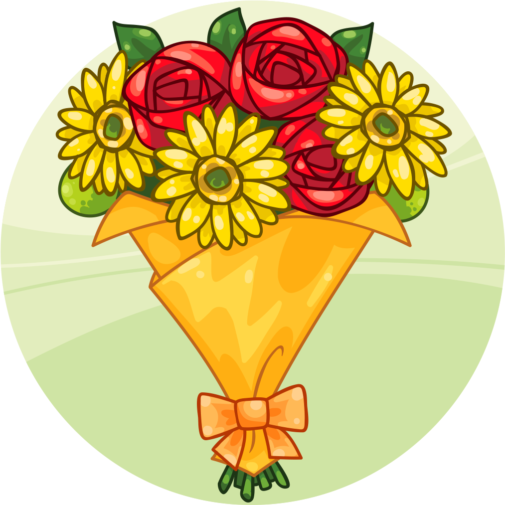 Find Near Me - Sunflower Clipart (1024x1024), Png Download