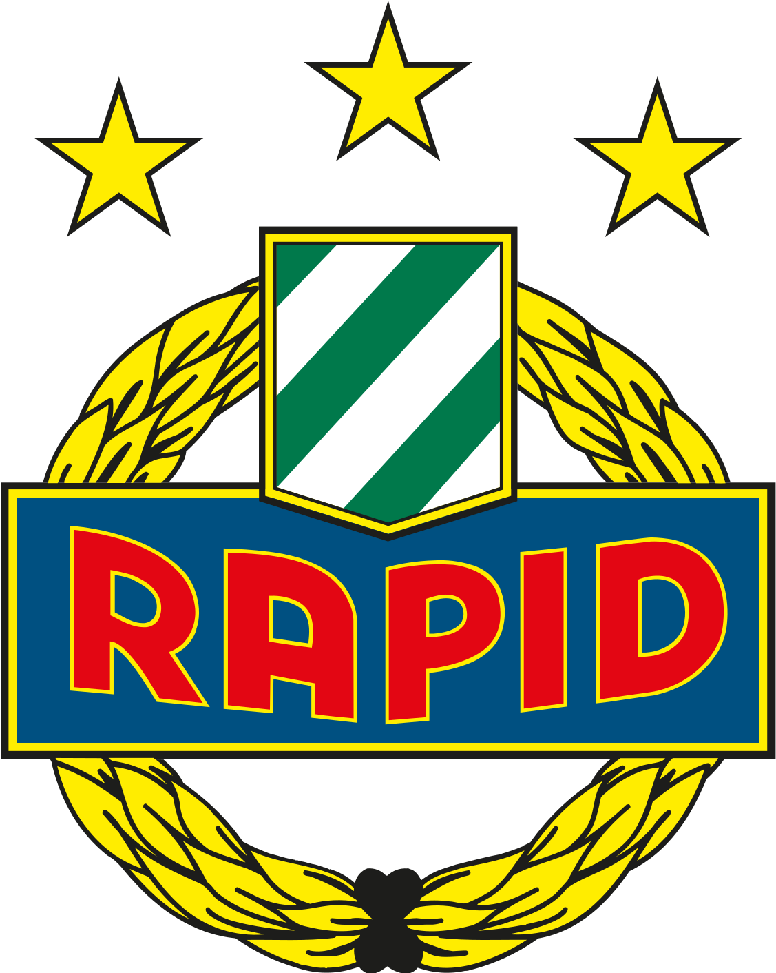 Sk Rapid Wien Logo Clipart (1200x1411), Png Download
