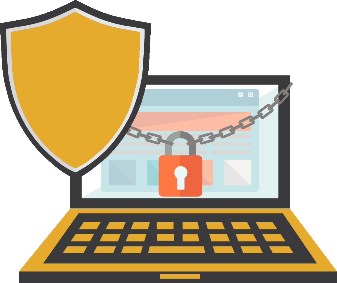 Safe In Cyberspace Png Clipart (1300x1300), Png Download