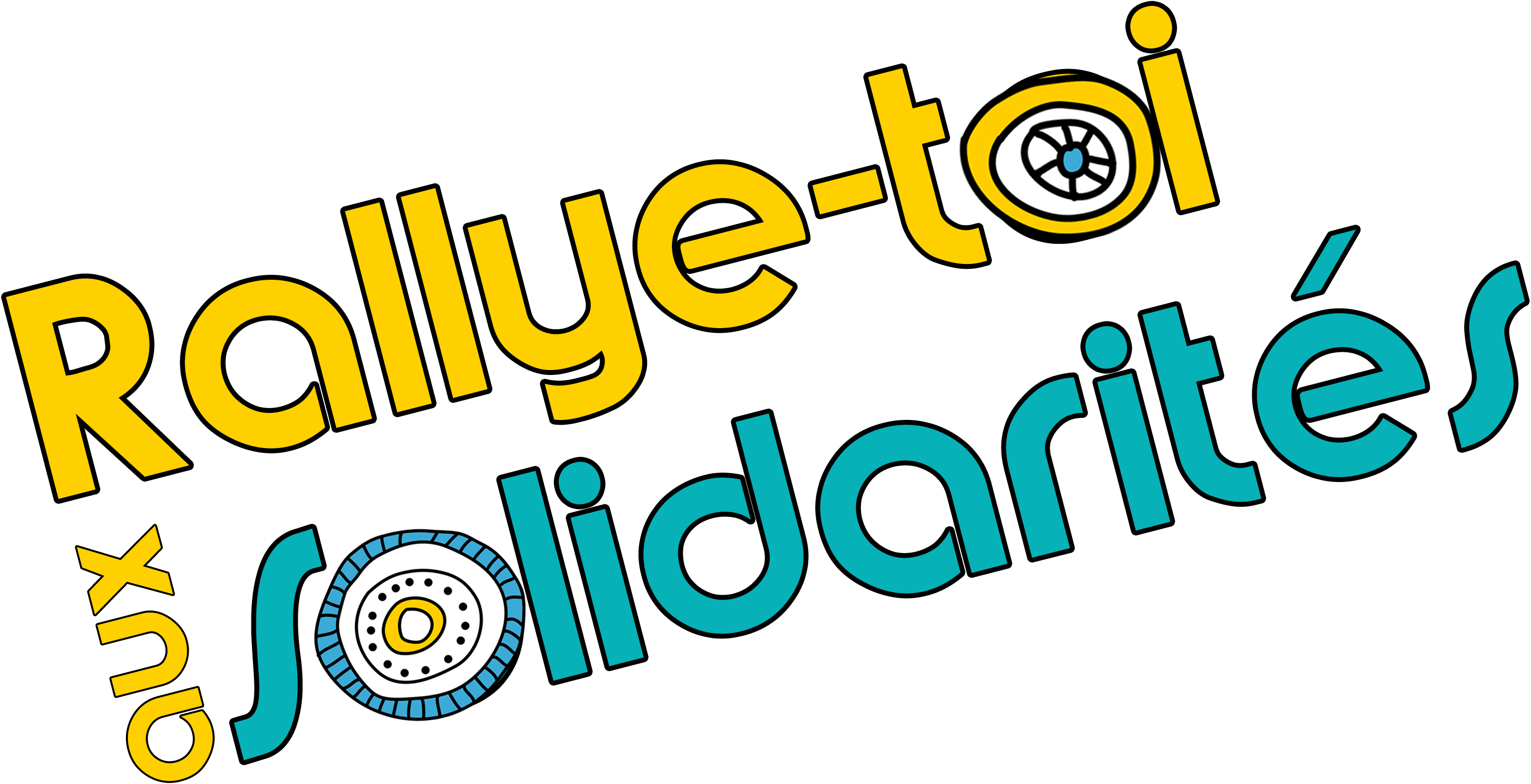 Rallye Tois Axu Solidarites 2017 Logo Clipart (3099x1589), Png Download