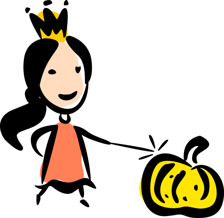 Vector Illustration Of Fairy God Mother With Magic Clipart (718x700), Png Download