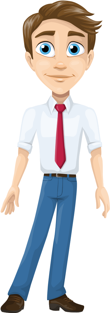 Image Free Stock Alex The Character Animator Puppet - Adobe Character Animator Clipart (957x1060), Png Download