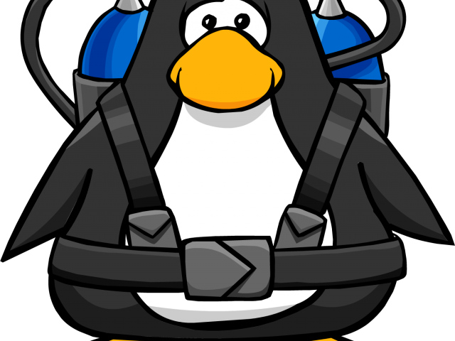 Tank Clipart Scuba - Brown Club Penguin - Png Download (640x480), Png Download