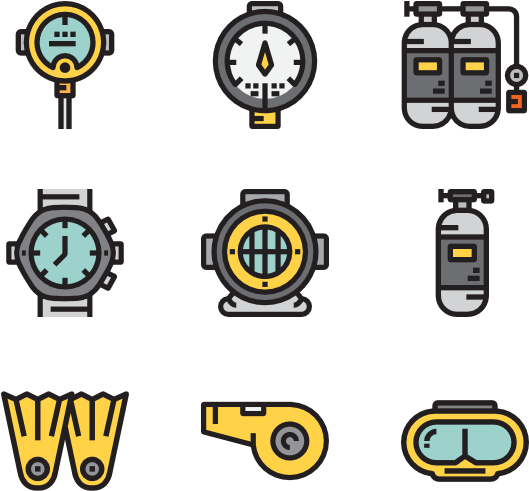 Diving Clipart (600x564), Png Download