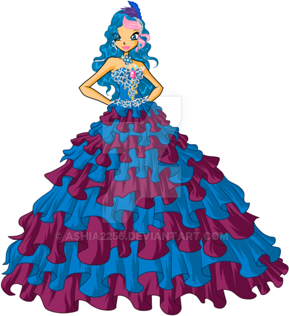 Prom Dress Png Clipart (600x689), Png Download