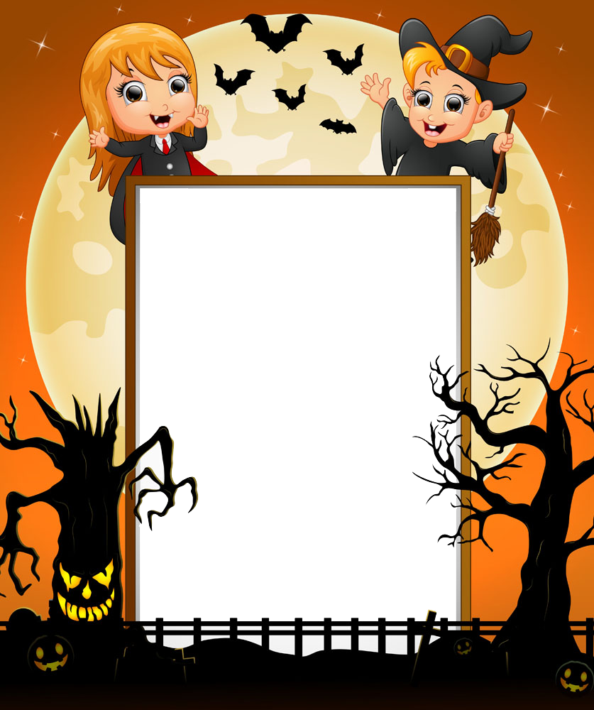 Costume Clipart Iban - Halloween Costume Background - Png Download (837x1000), Png Download