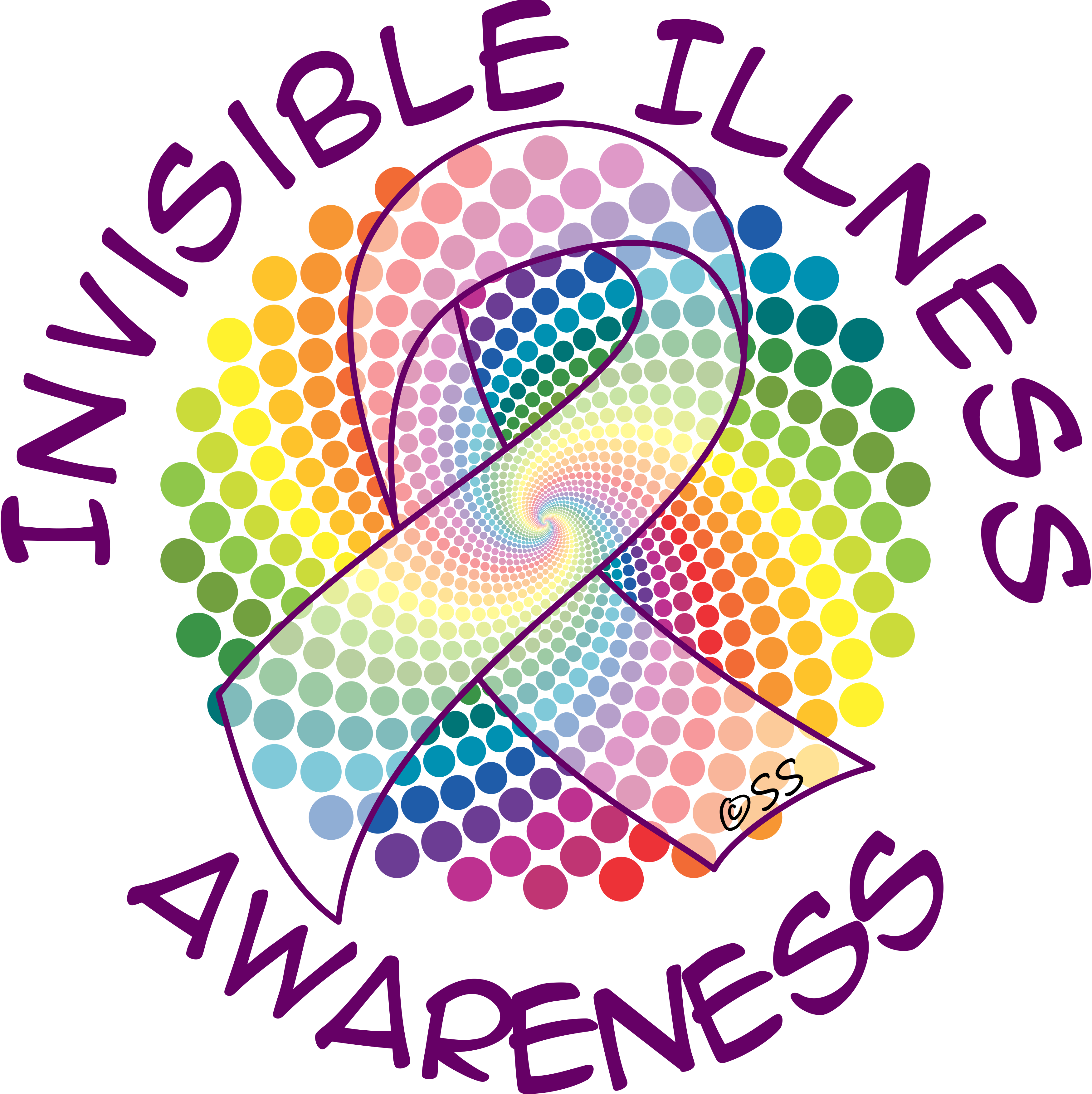 Health Clipart Condition - Invisible Disabilities Week 2018 - Png Download (3500x3506), Png Download
