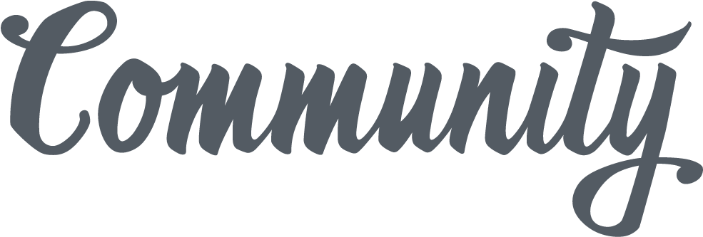 Rural Png Transparent Images Transparent Background - Community Text Clipart (999x416), Png Download