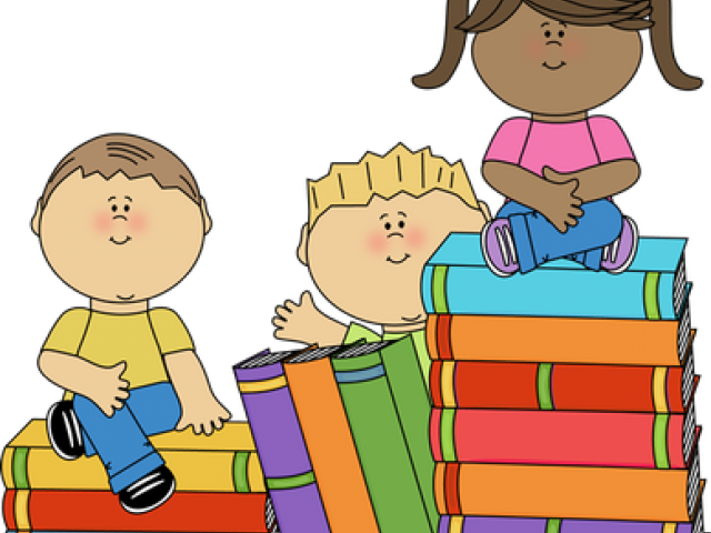 Possession Clipart Kids Sharing - Book Sale Kids - Png Download (640x480), Png Download