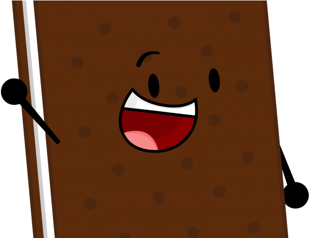 Sandwich Clipart Bfdi - Ice Cream Sandwich Cartoon - Png Download (640x480), Png Download