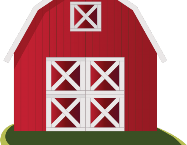 Cottage Clipart Peasant House - Barn Clipart - Png Download (640x480), Png Download
