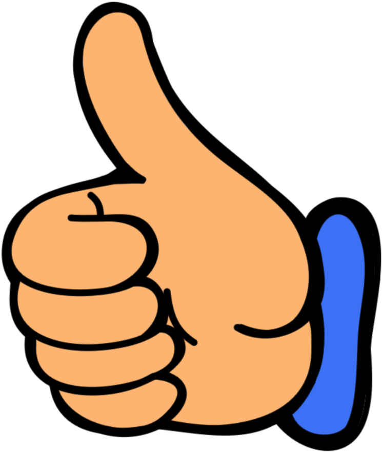 Vince Mast Arranged For And Coordinated The Donation - Thumbs Up Clipart (800x979), Png Download