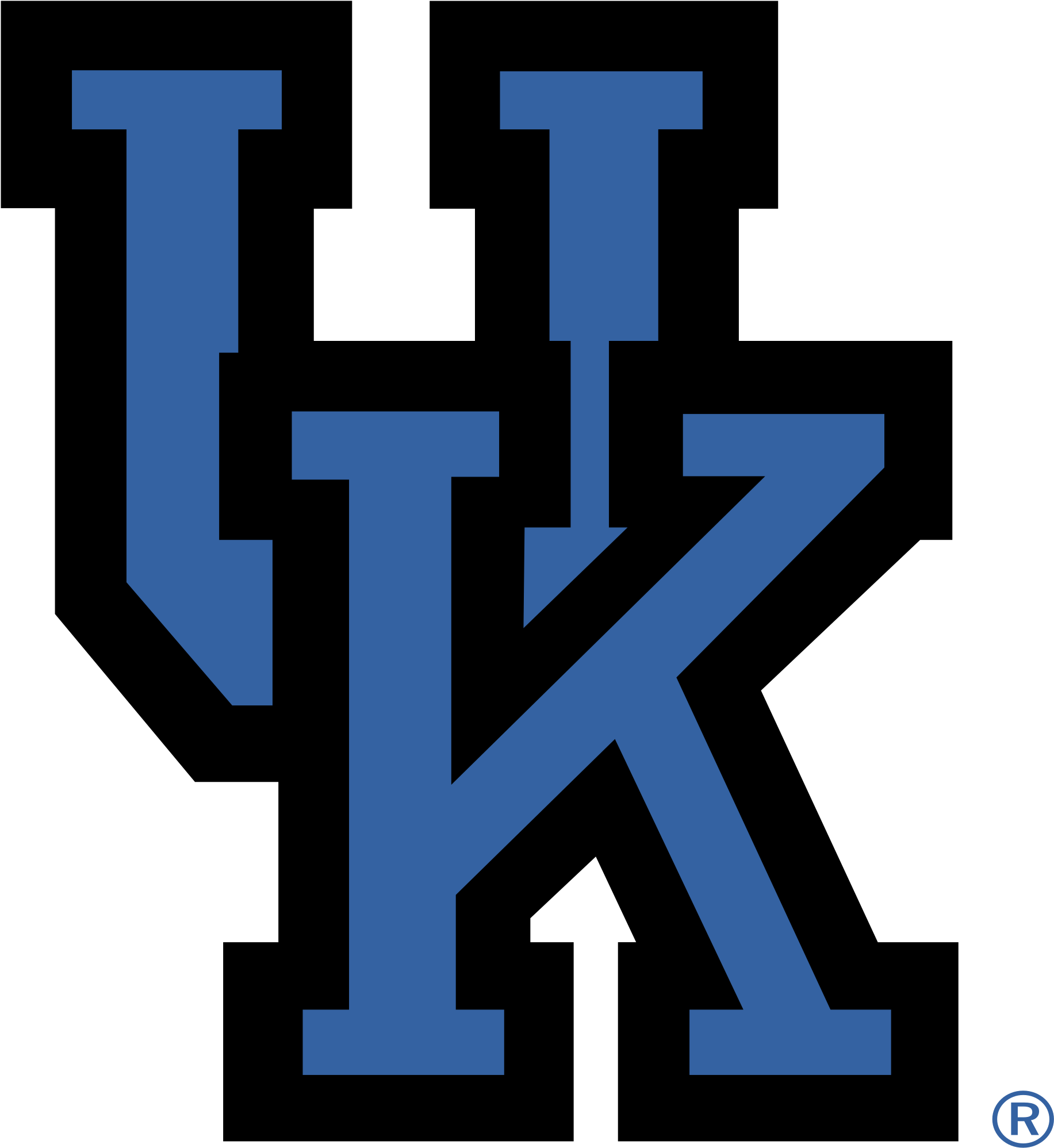 Clip Art Black And White Download Wildcats Logo Png - University Of Kentucky Wildcat Transparent Png (2400x2400), Png Download