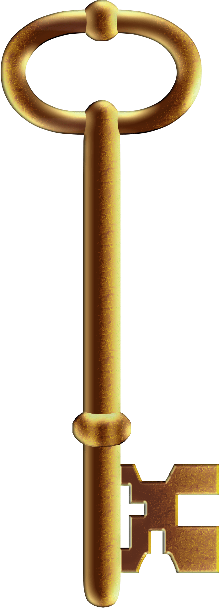 Skeleton Key Clip Art - Transparent Skeleton Key Clipart - Png Download (1500x2000), Png Download