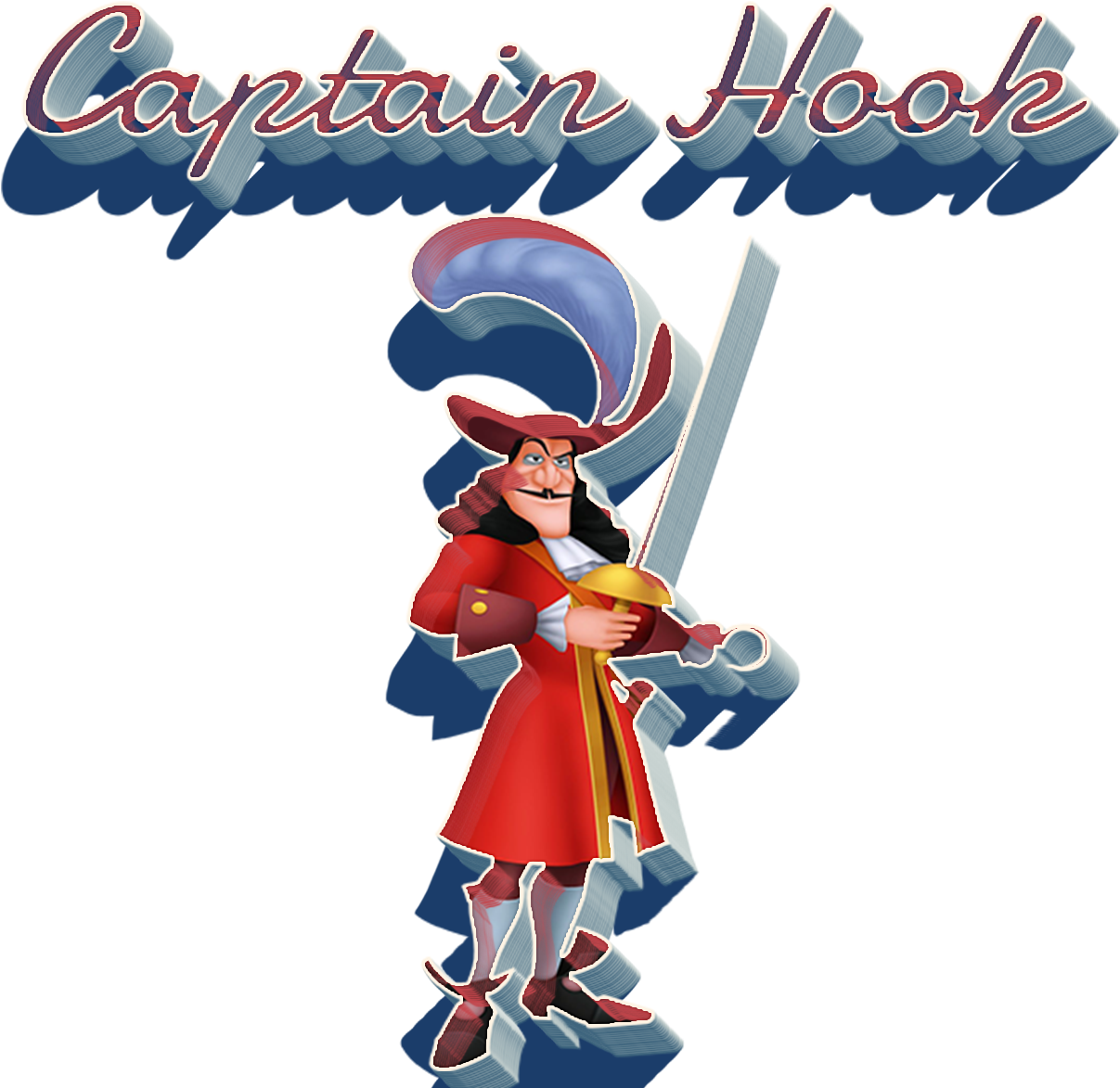 Captain Hook Png Clipart (1410x1200), Png Download