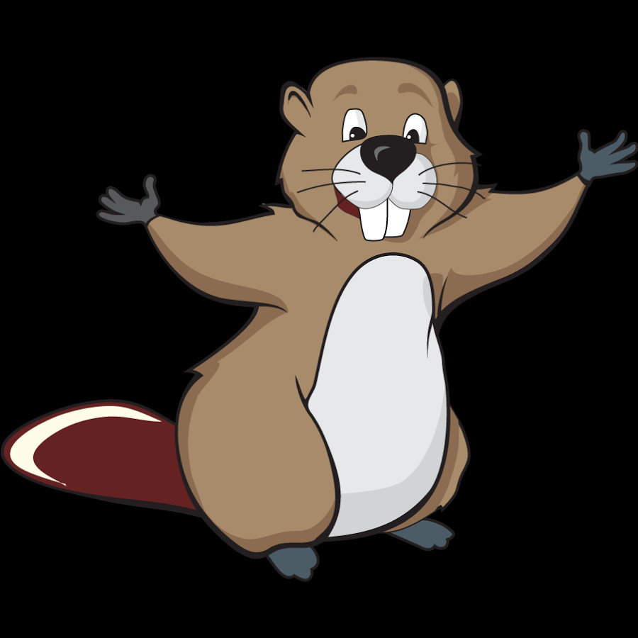 Free Beaver Pngs - Cartoon Beavers Clipart (900x900), Png Download