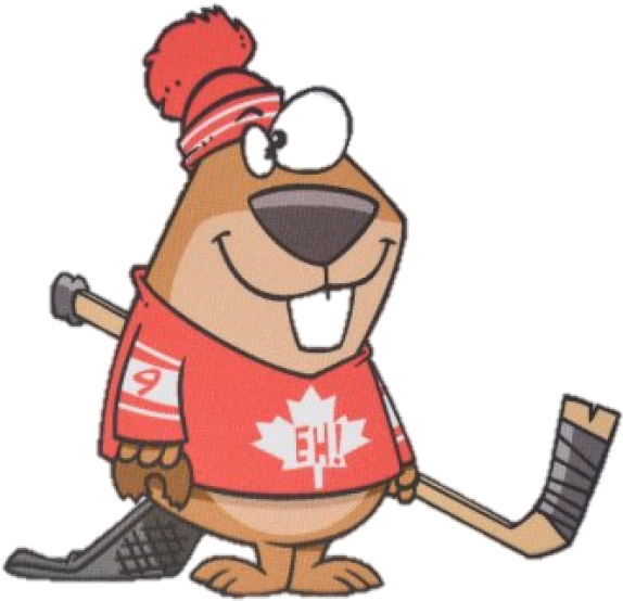 Beaver Cup Logo - Canadian Beaver Cartoon Clipart (600x614), Png Download