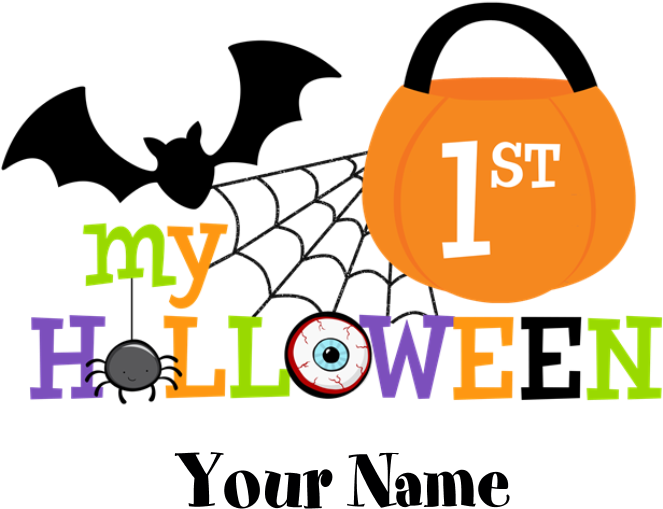 Favorite - My 1st Halloween Clipart (700x700), Png Download
