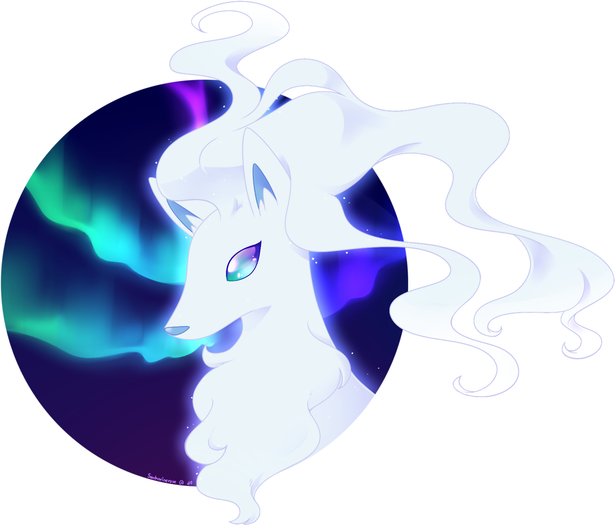 Aurora Borealis ✨ 🌟 You Can Buy It On My Redbubble - Alola Clipart (1280x1138), Png Download
