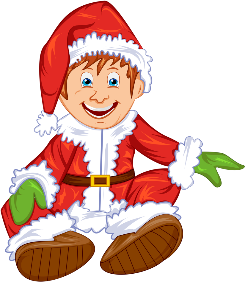 Natal Personagens Christmas Elf, Elves, Gifs, Characters, - Cartoon Clipart (836x1024), Png Download