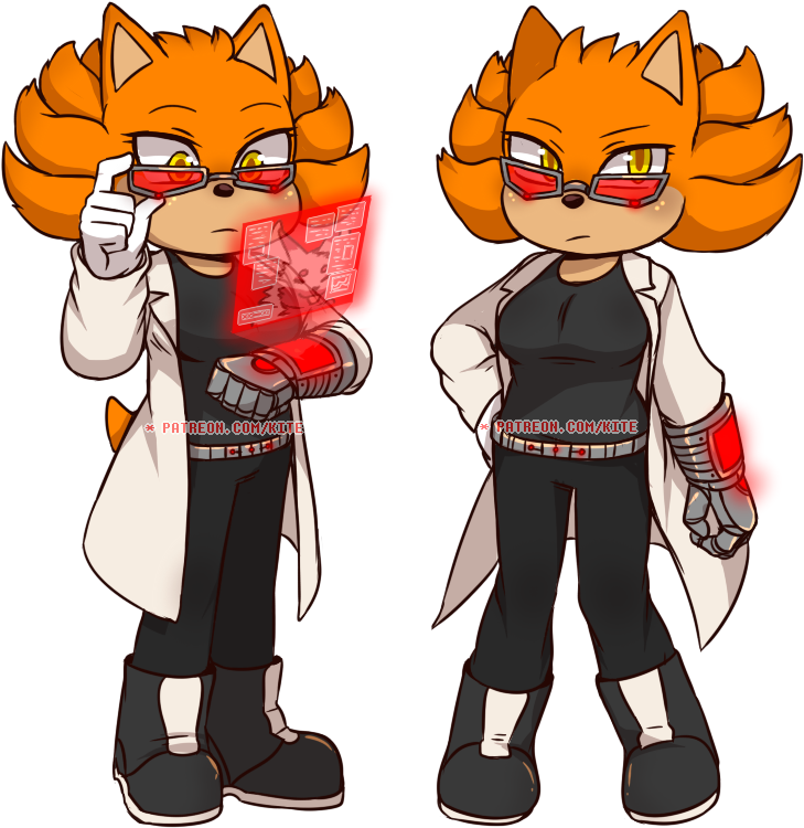 Ember Hedgehog Update [art By Kite~] - Cartoon Clipart (777x800), Png Download