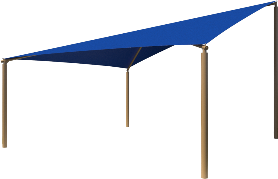 Kite Sail - Shade Sail Png Clipart (1110x623), Png Download