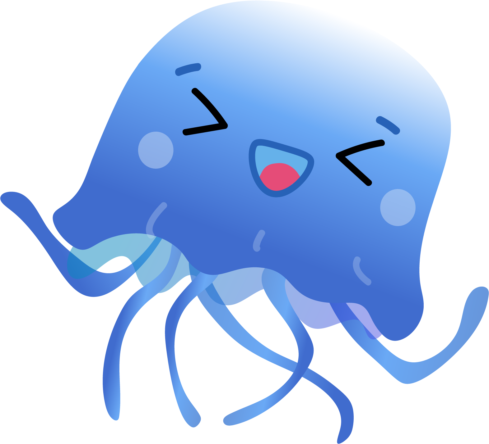 Normal Jellyfish Set Clipart (1667x1667), Png Download