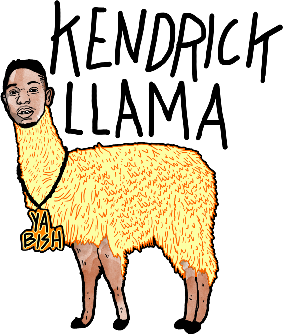 Llama Clipart (1000x707), Png Download