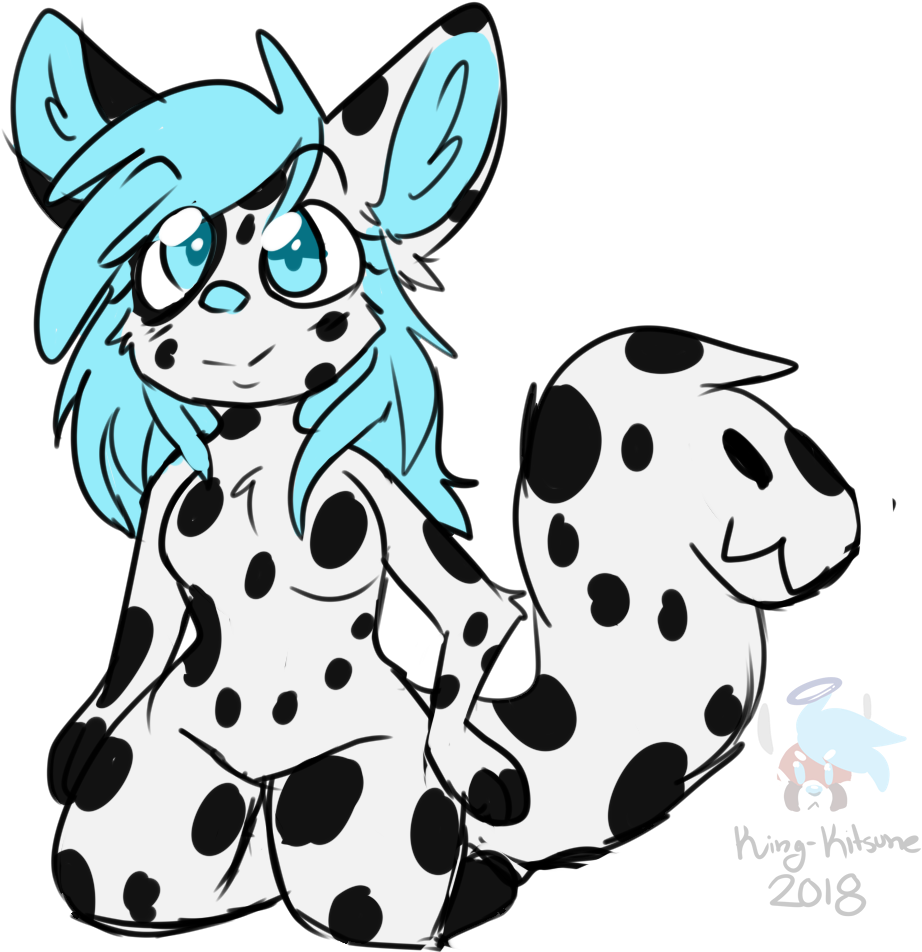 Dottie Doodle - Cartoon Clipart (1123x969), Png Download
