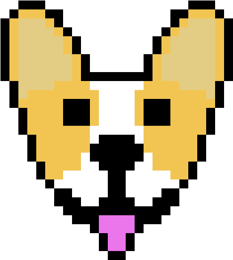 Random Image From User - Hockey Mask Pixel Art Clipart (594x576), Png Download